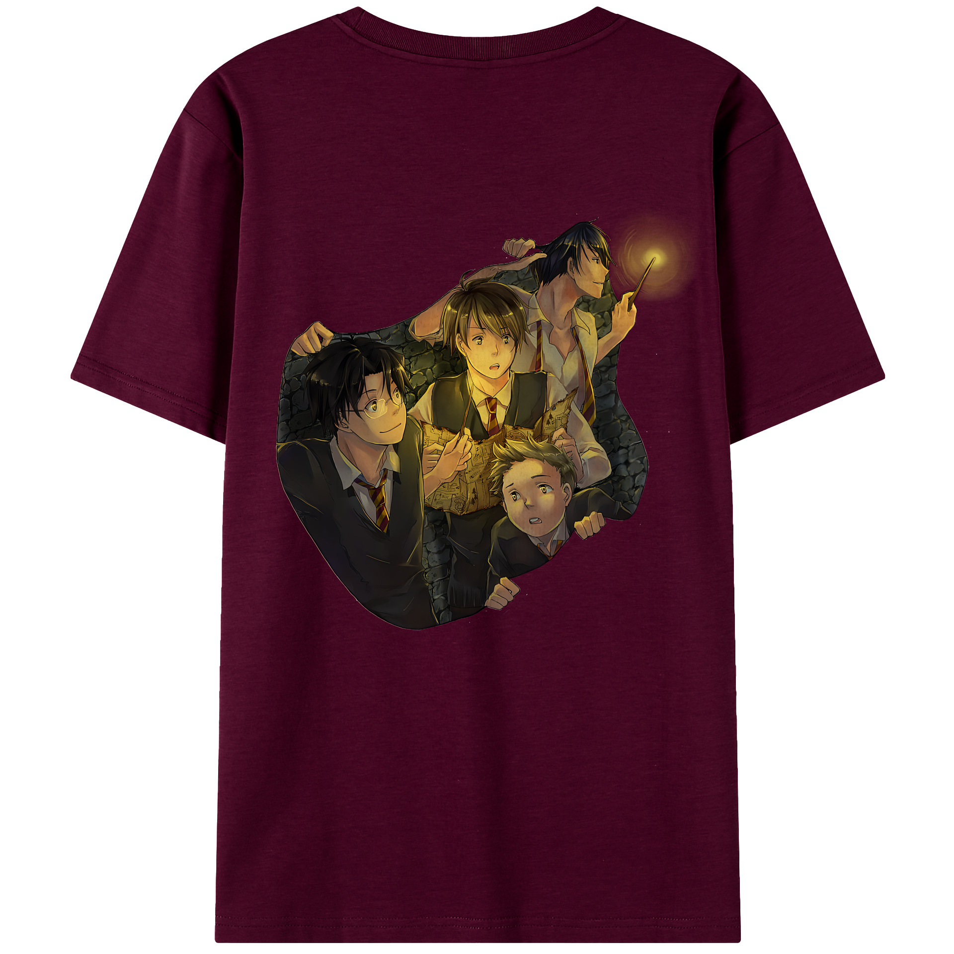 （画像用） Harry Potter ハリー・ポッターシリーズ レディース半袖Tシャツ(バックプリント)
